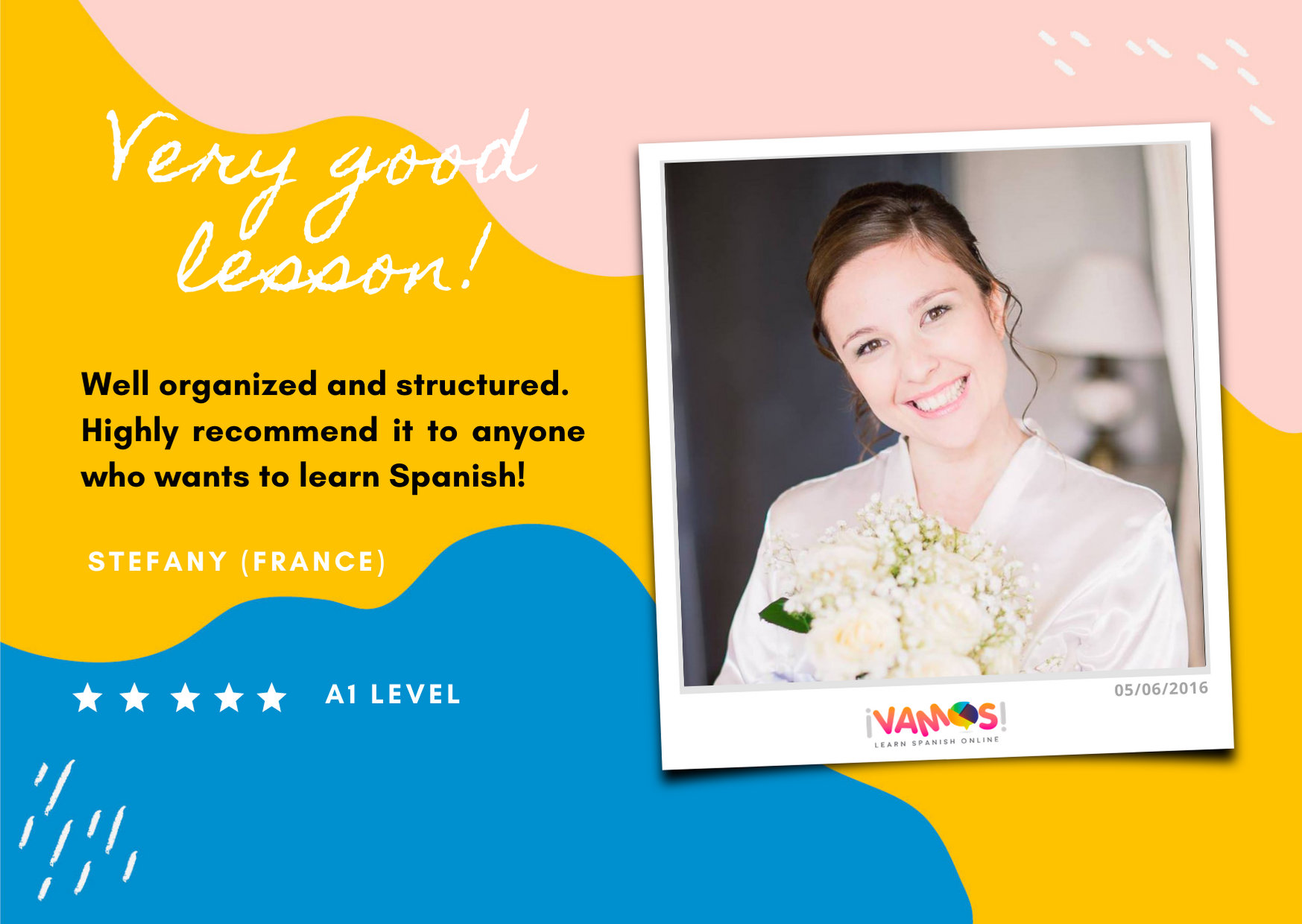 Comentario alumno vamoslearnspanishonline2