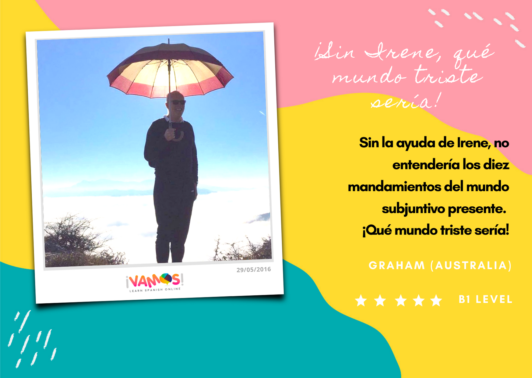 Comentario alumno vamoslearnspanishonline7